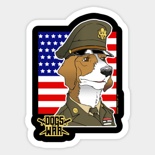 Dogs of War  - US Army Sticker